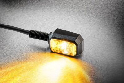 Turn Signal Blisk Clear Glass
