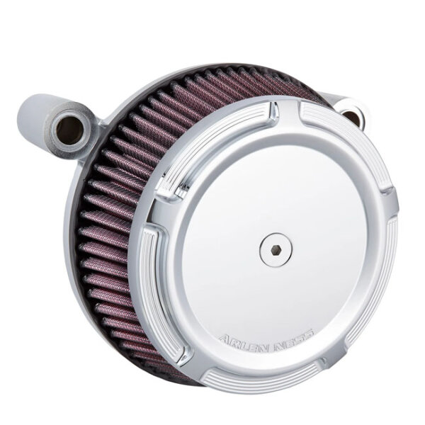 Arlen Ness, Stage 1 Big Sucker air cleaner kit. Beveled Chr.