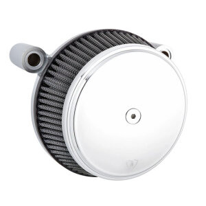 Arlen Ness, Stage 1 Big Sucker air cleaner. Smooth chrome