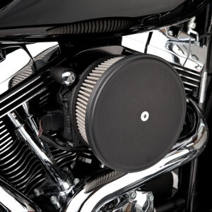 Arlen Ness, Stage 2 Big Sucker air cleaner. Smooth black