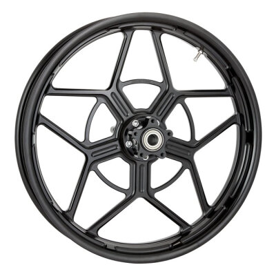 Arlen Ness, Speed 5 rim 18 x 5.5"""". Front/Rear. Black