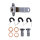 MCS by Goodridge brake line rear, stainless clear coated