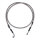 MCS by Goodridge brake line front, stainless clear coated