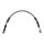 MCS by Goodridge brake line rear, stainless clear coated