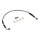 MCS by Goodridge brake line rear, stainless clear coated