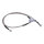 MCS by Goodridge brake line rear, stainless clear coated