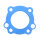 Athena, cylinder head gasket. Evo XL883 | Lieferumfang: Nur ein Teil des abgebildeten Artikels.