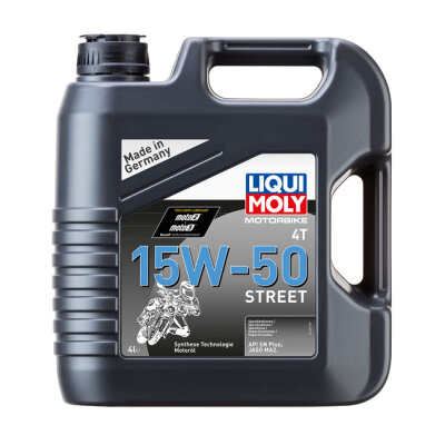 ** Liqui Moly, 4T 15W-50 Street oil 4L