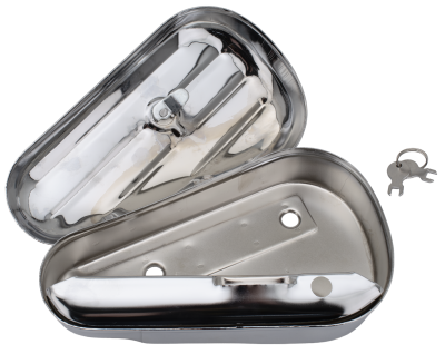 Oval Teardrop Toolbox Chrome BT40-59 (DE)