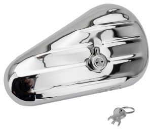 Oval Teardrop Toolbox Chrome BT40-59 (FR)