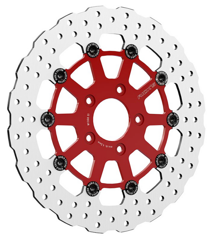 El Diablo 11.8" Front Wave Disc Red 00-U (IT)