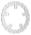 Wave 12.6" Front Spoke Disc FLH/T24-Up (IT)