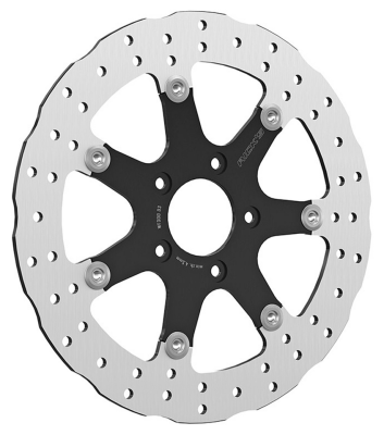 7-Sin 11.8" Front Wave Disc Black 00-Up (ES)