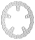 Wave 14" Front Spoke Disc FLH/T24-Up (ES)