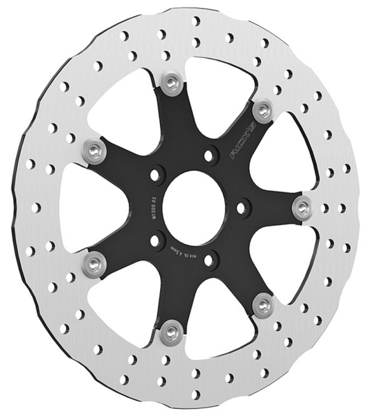 7-Sin 11.5" Rear Wave Disc Black 00-Up (GB)
