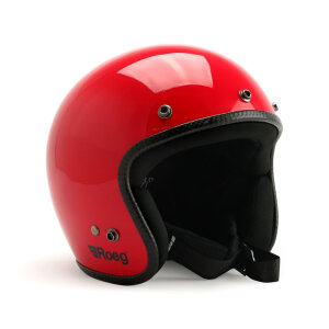 Roeg JETT helmet flaming red gloss Size XL