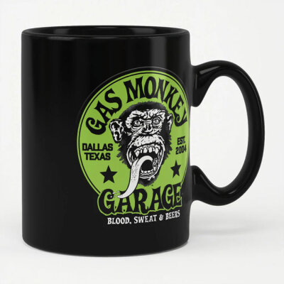 GMG mug green
