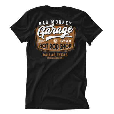 GMG Rusty Hot Rod t-shirt black Size S