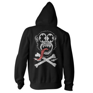 GMG Knockout Zipped hoodie black Size 2XL