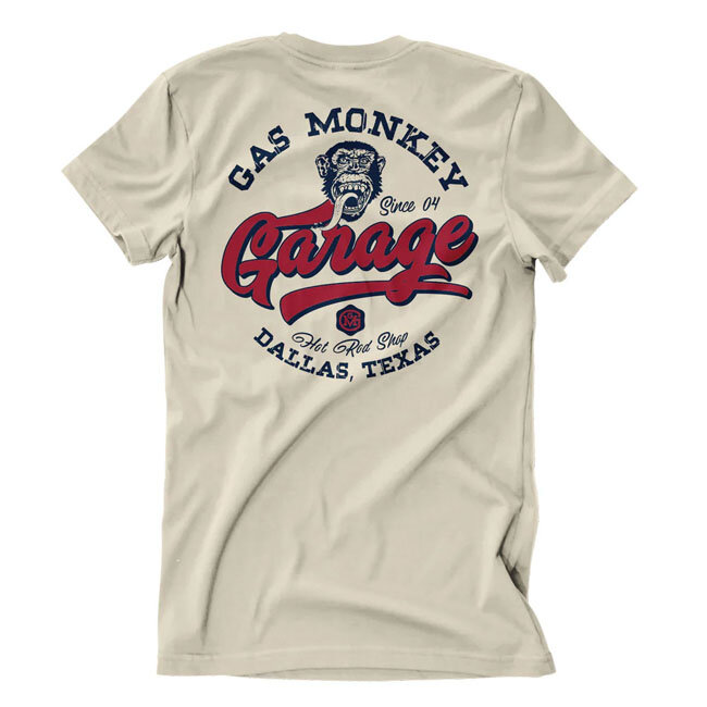 GMG Hot Rod Shop Logo t-shirt khaki Size 2XL
