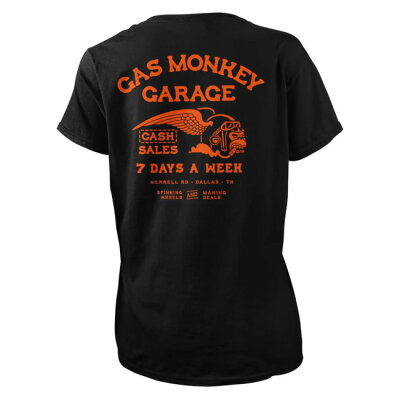 GMG Cash Monkey female t-shirt black Size M