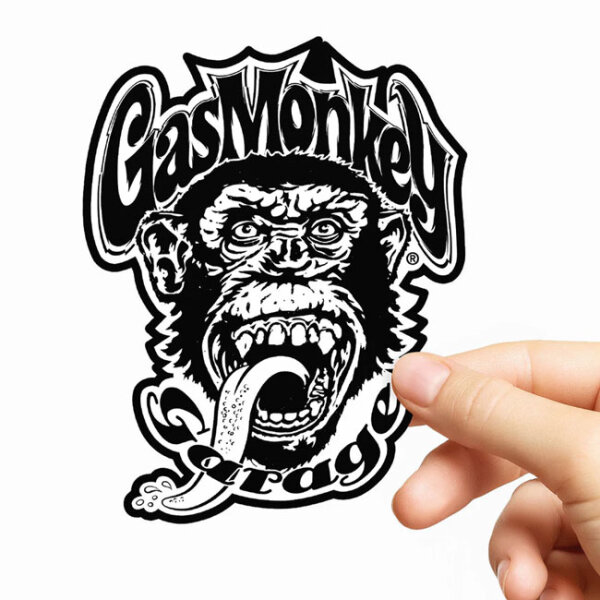GMG Spitting Monkey Sticker
