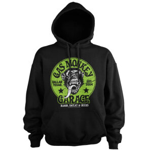 GMG Green Logo hoodie black Size 2XL