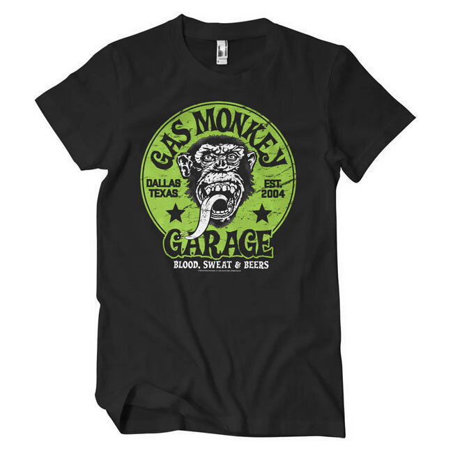 GMG Green Logo t-shirt black Size S