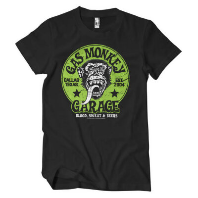 GMG Green Logo t-shirt black Size S