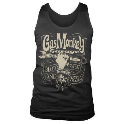 GMG Wrench Label tank top black Size S