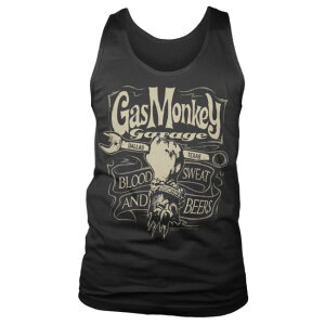 GMG Wrench Label tank top black Size M