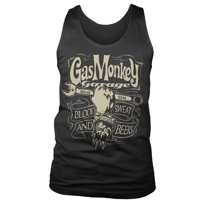 GMG Wrench Label tank top black Size XL