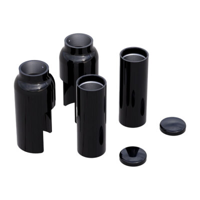 Rick\\\\s Motorcycles, Fork Cover Kit, 6-piece. Black