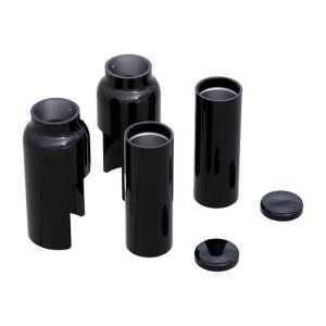 Rick\\\\s Motorcycles, Fork Cover Kit, 6-piece. Black