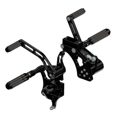 ** Rick\\\\s Motorcycles, +2"""" Forw. control kit. AK 4.7. Black
