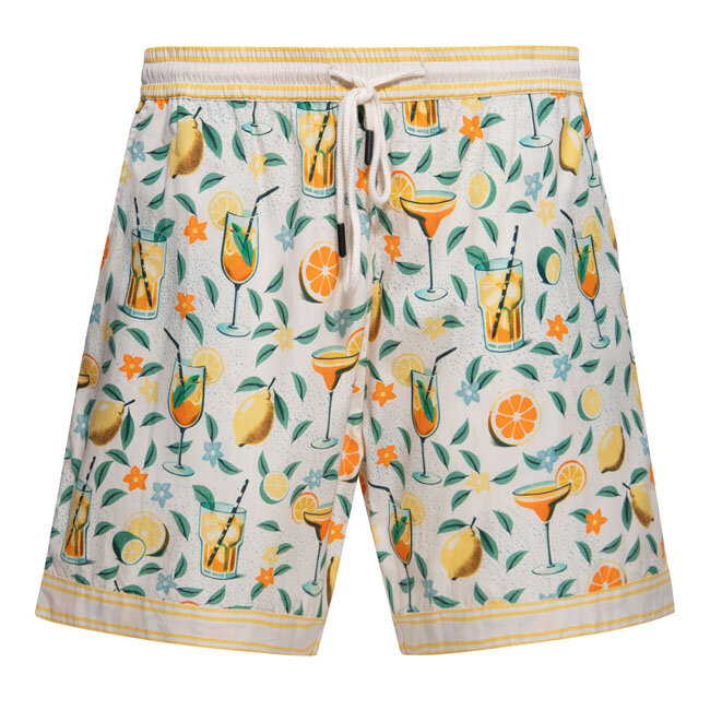 King Kerosin Citrus Cocktail short creme Size M