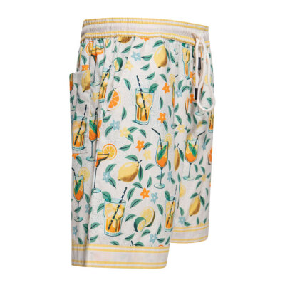 King Kerosin Citrus Cocktail short creme Size M