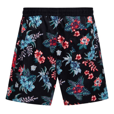 King Kerosin Hibiscus short black Size M