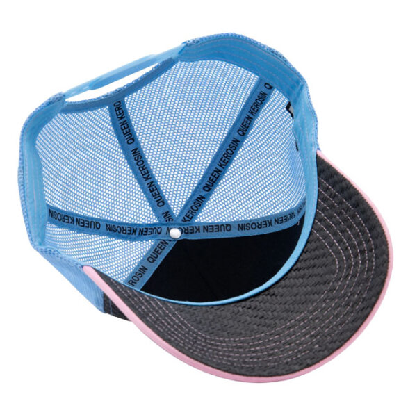 Queen Kerosin Fuck Rules trucker cap rose One size fits most