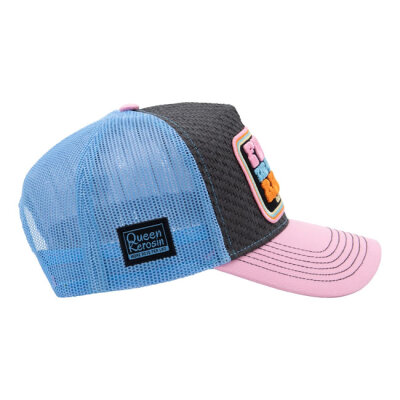 Queen Kerosin Fuck Rules trucker cap rose One size fits most
