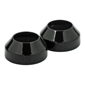 Fork boot covers, black