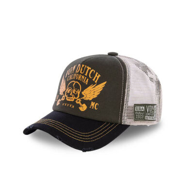 Von Dutch Crew cap black/orange One size fits most