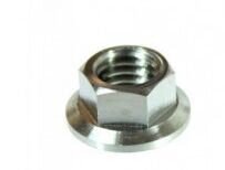 Titanium Nuts M8 Pack Of 6