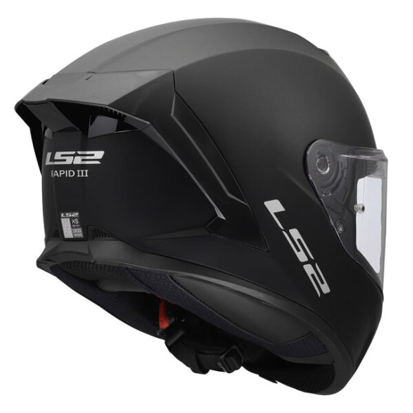 LS2 Rapid III Solid helmet matt black Size XL