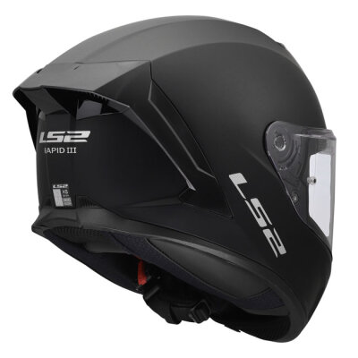 LS2 Rapid III Solid helmet matt black Size 2XL