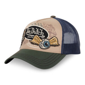 Von Dutch Patches 07 cap olive/navy One size fits most