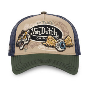 Von Dutch Patches 07 cap olive/navy One size fits most
