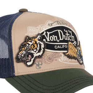 Von Dutch Patches 07 cap olive/navy One size fits most