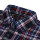 13 1/2 Woodland check shirt navy/red Size L