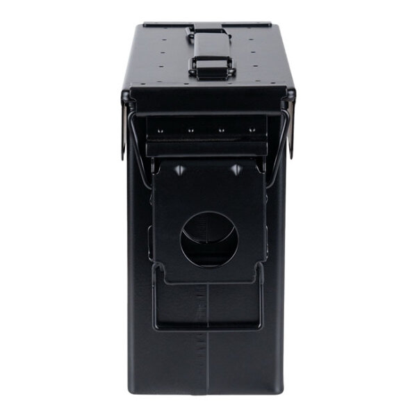 Army Surplus Ammo Skull and Bones box black